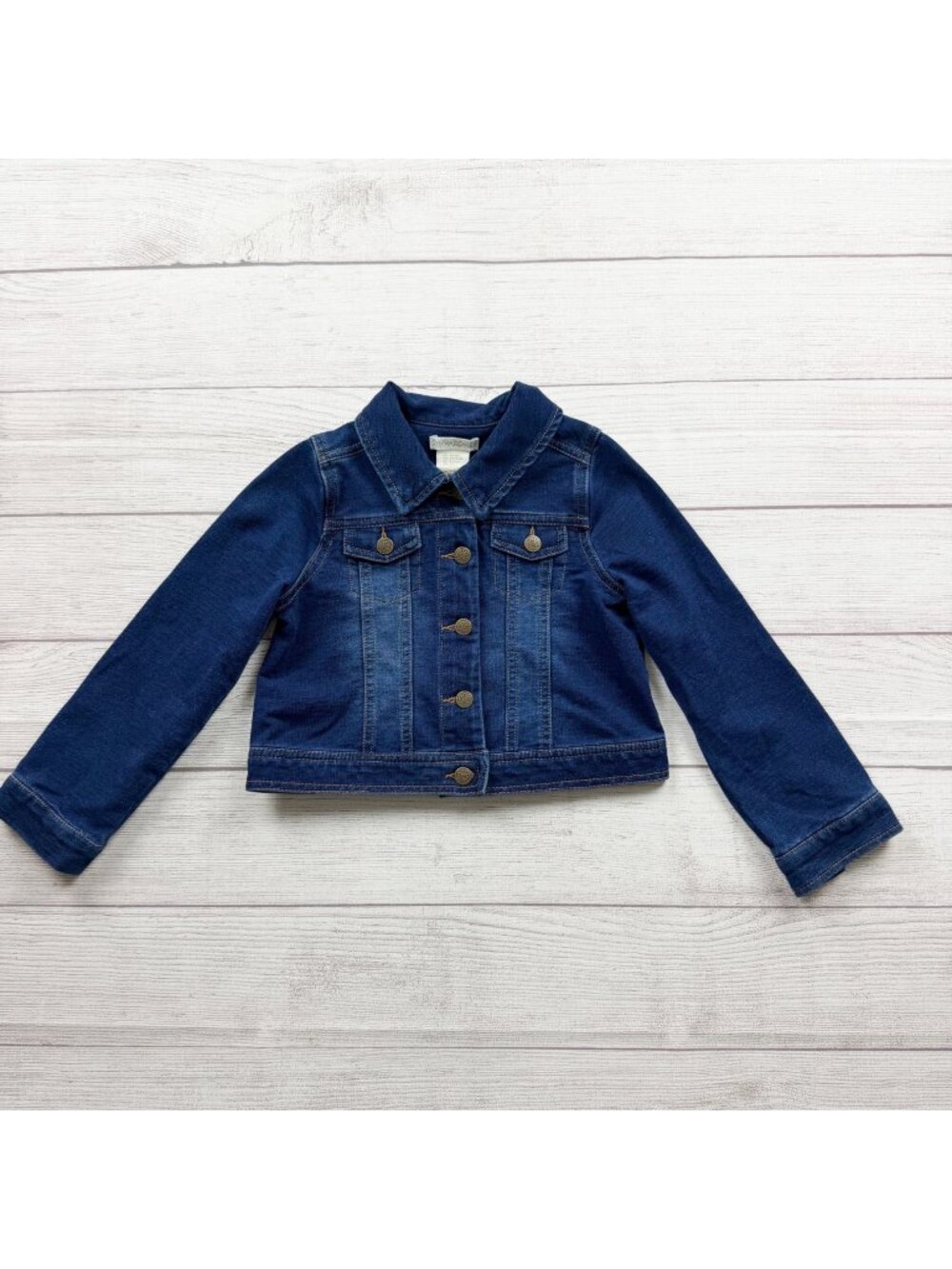 Cynthia Rowley Kids Denim Jean Jacket Girls Button Details S 5-6